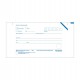 Cartolina raccomandata A/R - con adesivo rimovibile - 10 x 20cm - Edipro - conf. 100 cartoline