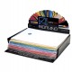 Cartoncino CartaCrea - 35 x 50 cm - 220gr - colori assortiti - Fabriano - Expo 260 pezzi
