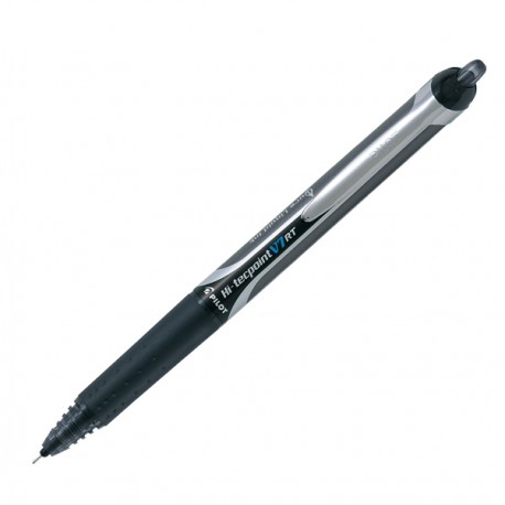 Roller a scatto Hi Tecpoint V7 RT - punta 0,7mm - nero - Pilot