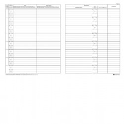 Registro antiriciclaggio per professionisti - 31 x 24cm - 46 fogli - Edipro