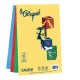 Carta Le Cirque - A4 - 80 gr - mix 4 colori intensi - Favini - conf. 200 fogli