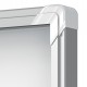 Bacheca per interni - fondo magnetico bianco - 9 fogli A4 - verticale - Nobo