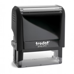 Timbro Original Printy 4.0 4913 - personalizzabile - 58 x 22 mm - 6 righe - autoinchiostrante - Trodat