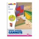 Cartoncino ondulato Cannetè 2205 - 50 x 70 cm - colori assortiti - DECO - conf. 10 fogli