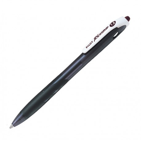 Penna a sfera a scatto Rexgrip Begreen - punta 1,6mm - nero - Pilot