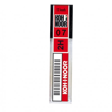 Micromine - mina 0,7mm - gradazione 2H - Koh.I.Noor - astuccio 12 mine