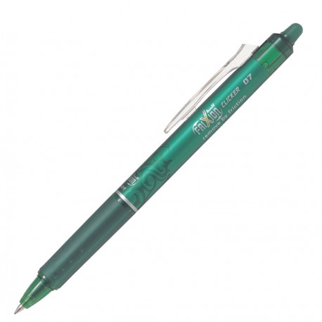 Penna a sfera a scatto Frixionball Clicker - punta 0,7mm - verde - Pilot