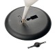 Espositore con cornice a scatto - alluminio - da pavimento - A4 - Durable