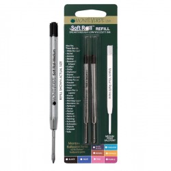 Refill per sfera Parker - punta media - blu - Monteverde - conf. 2 pezzi