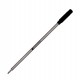 Refill per sfera Cross - punta media - nero - Monteverde - conf. 2 pezzi