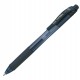 Roller a scatto Energel X BL107 - punta 0,7mm - nero - Pentel