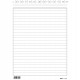 Schede in cartoncino rigate - 21x15 cm verticale - Edipro - conf. 100 pezzi