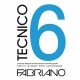 Blocco Tecnico 6 - 25 x 35 cm - 20 fogli - 220gr - ruvido - Fabriano