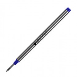 Refill in metallo per roller Montblanc - punta media - blu - Monteverde - conf. 2 pezzi