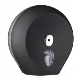 Dispenser carta igienica Mini Jumbo EColored - 27 x 12,8 x 27,3 cm - vesuvian black - Mar Plast