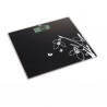 Bilancia elettronica Pesapersone - 26 x 30 x 1,7 cm - capacità massima 150 kg - nero - Melchioni family