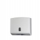 Distributore asciugamani piegati C/Z/M Basica - 25x9,2x22 cm - bianco/grigio - Medial