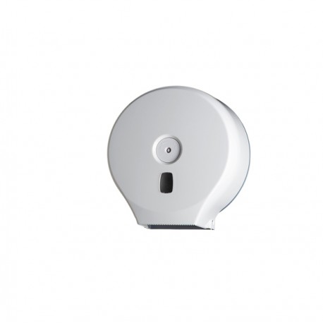 Distributore carta igienica Basica per rotoli Mini Jumbo - 28,2x12x29,4 cm - bianco - Medial