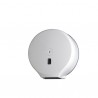 Distributore carta igienica Basica per rotoli Maxi Jumbo - 34,7x13,7x35,5 cm - bianco - Medial