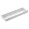Vassoio Venezia - 53 x 16,2 x 6 cm - melamina - bianco - Leone