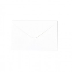 Scatola 100 buste bianche - Bristol - bianco - 90 x 140 mm - Rex Sadoch