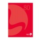 Maxiquaderno Color 80 - A4 - 1 rigo - 80 fogli - 80gr - copertina 250gr - BM