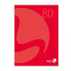 Maxiquaderno Color 80 - A4 - 1 rigo - 80 fogli - 80gr - copertina 250gr - BM