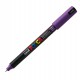 Marcatore a base d'acqua Uni Posca Pen PC1M - punta extra fine 0,7mm - viola - Uni Mitsubishi