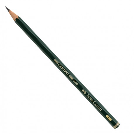 Matita in grafite Castell 9000 - gradazione H - esagonale - Faber-Castell