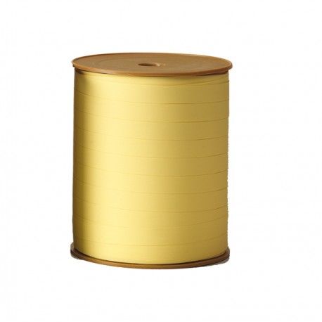 Nastro regalo Vintage bifacciale - canarino 61 - 10mm x 250mt - Bolis