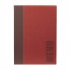 Portamenù Trendy - 1 inserto doppio incluso - A4 - 24 x 34 cm - bordeaux - Securit