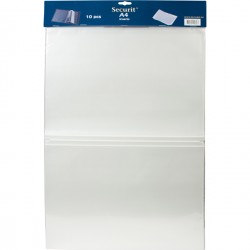 Inserto doppio per portamenù (Trendy, Design, Rio, Royal) - A4 - Securit - set 10 pezzi