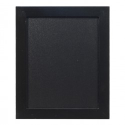 Lavagna Woody - cornice nera - 20 x 24 cm - Securit