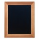 Lavagna Woody - teak - 20 x 24 cm - Securit