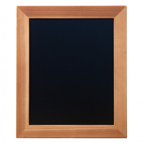 Lavagna Woody - teak - 20 x 24 cm - Securit