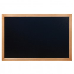 Lavagna Woody - teak - 40 x 60 cm - Securit