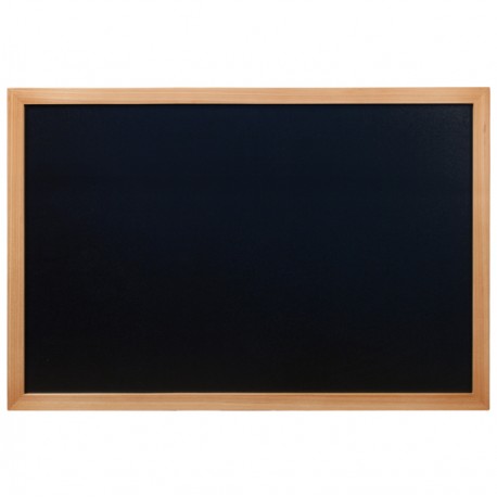 Lavagna Woody - teak - 60 x 80 cm - Securit