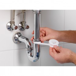 Nastro StopWater per riparazioni - Teflon - 1,2 cm x 12 m - bianco - Tesa