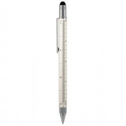 Portamine Tool Pen - punta 0,9mm - argento - Monteverde
