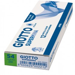 Pastello Supermina - mina 3,8 mm - verde fluo 54 - Giotto