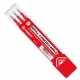 Refill per penne gel cancellabili - punta 0,7 mm - rosso - Osama - conf. 3 pezzi