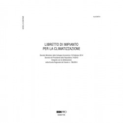 Libretto impianto climatizzazione Veneto - 297 x 210mm - 48 fogli - Edipro