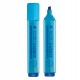 Evidenziatore Tratto Video - punta a scalpello - tratto da 1,0mm-5,0mm - azzurro - Tratto