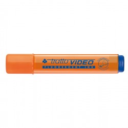 Evidenziatore Tratto Video - punta a scalpello - tratto da 1,0-5,0mm - arancio - Tratto