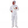Tuta con cappuccio - monouso - PPL non tessuto - taglia XL - bianco - Deltaplus