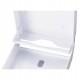 Distributore asciugamani piegati C/Z/M/V Basica - 27,8 x 12,8 x 38 cm - bianco/grigio - Medial