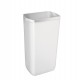 Cestino gettacarte - 33 x 22 x 49 cm - 23 L - bianco - Mar Plast