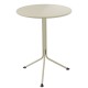 Tavolo basso ribaltabile tondo Lemon - 75 x 59 cm - avorio - Unisit
