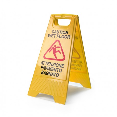 Cartello Pavimento Bagnato - 30x62 cm - PerfettoFactory