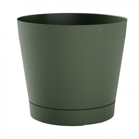 Vaso Orione - 26 L - diametro 38 cm - verde foresta - TeraPlast